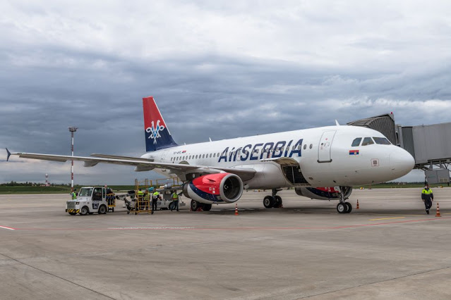PHOTOS: Air Serbia touches down in Rostov