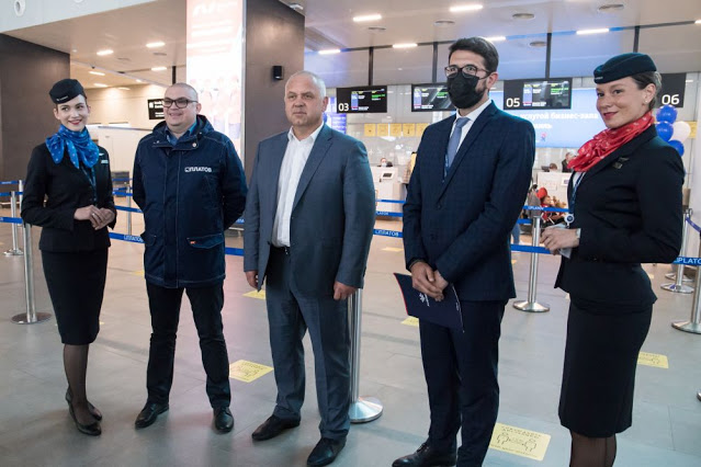 PHOTOS: Air Serbia touches down in Rostov