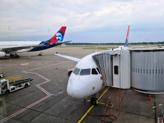 TRIP REPORT: Air Serbia, Belgrade - Podgorica on A330