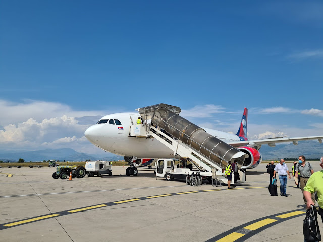 TRIP REPORT: Air Serbia, Belgrade - Podgorica on A330