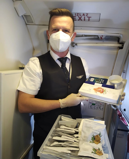 Croatia Airlines restores on board catering