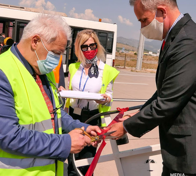 PHOTOS: Air Astana launches Podgorica service