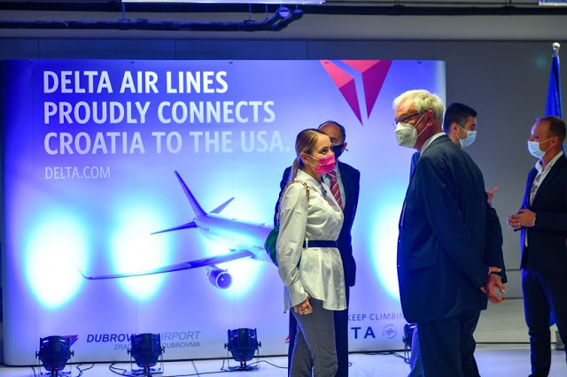 PHOTOS: Delta touches down in Dubrovnik