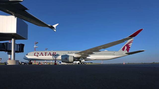 Qatar Airways runs special A350 flight to Zagreb