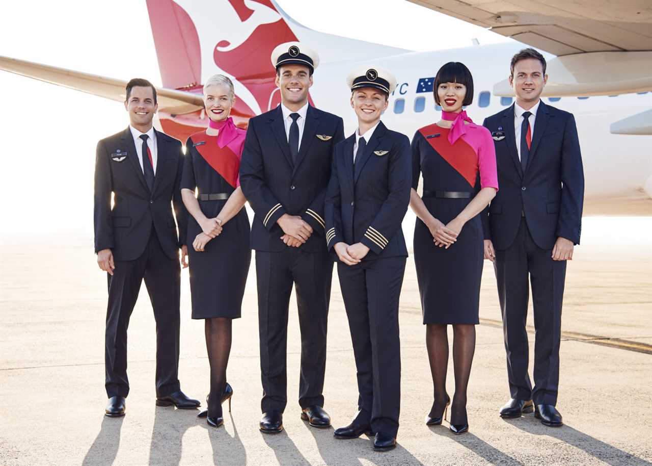 To show Qantas crew