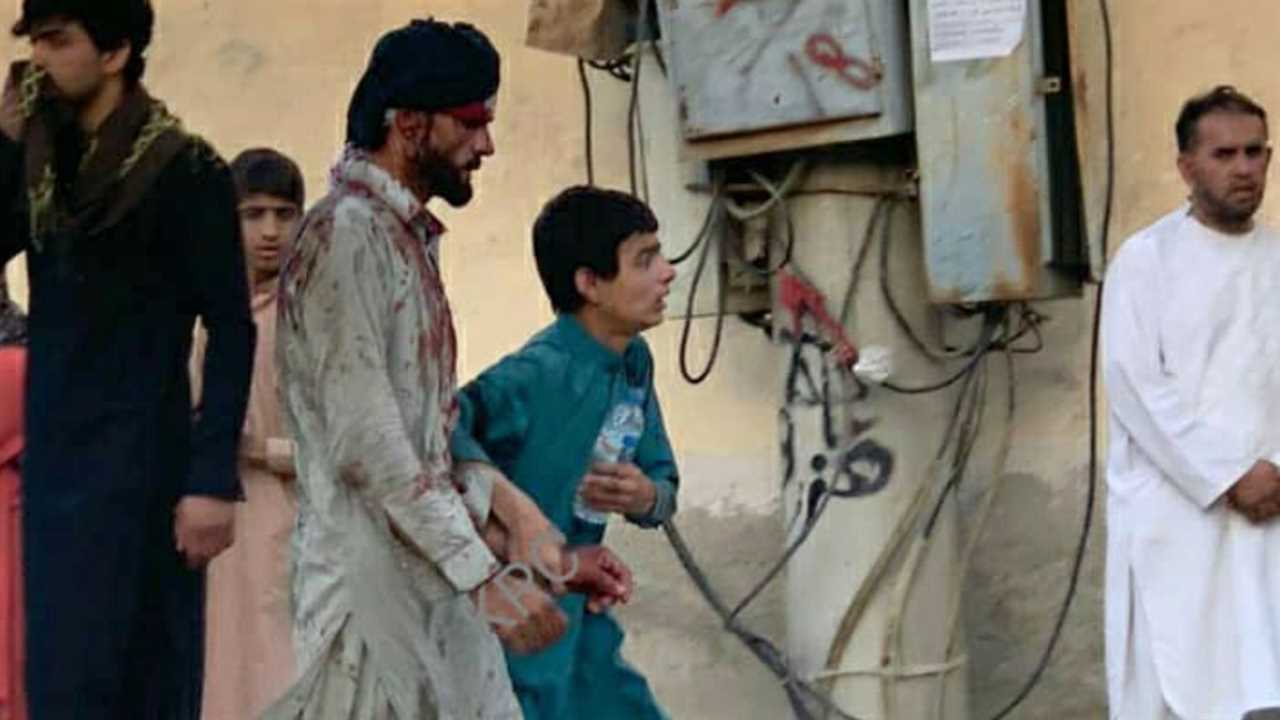 Wounded Afghans