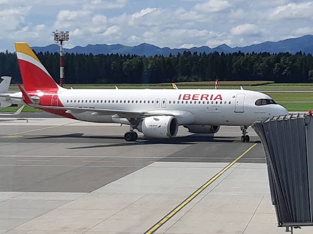 TRIP REPORT: Iberia, Ljubljana - Madrid - Ljubljana