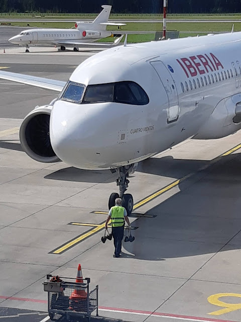 TRIP REPORT: Iberia, Ljubljana - Madrid - Ljubljana