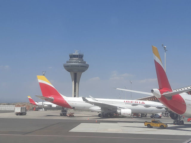 TRIP REPORT: Iberia, Ljubljana - Madrid - Ljubljana