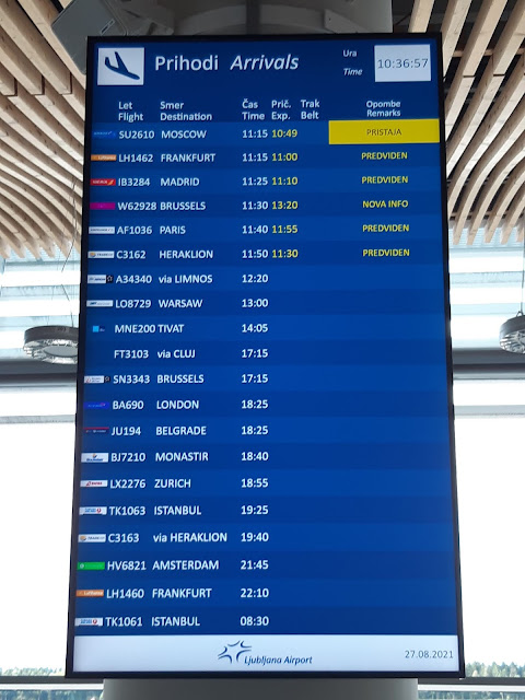 TRIP REPORT: Iberia, Ljubljana - Madrid - Ljubljana