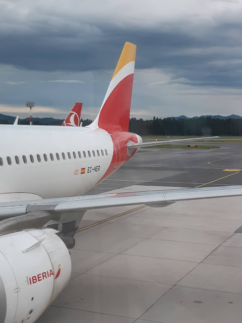TRIP REPORT: Iberia, Ljubljana - Madrid - Ljubljana