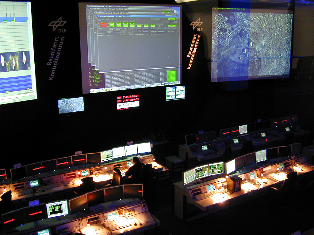 showing German Airspace Operations centre