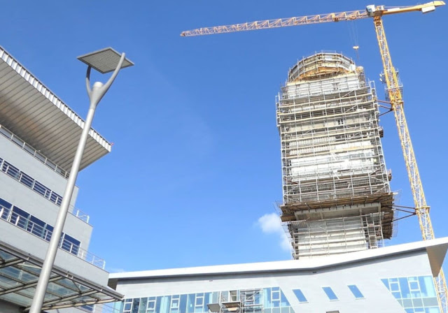 Belgrade Airport’s new control tower nears completion