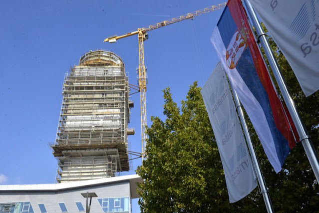 Belgrade Airport’s new control tower nears completion
