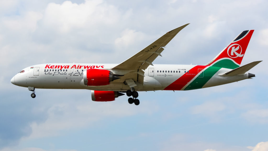 British Airways Codeshare with Kenya Airways Africa