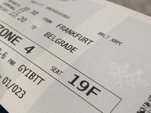 TRIP REPORT: Air Serbia, Frankfurt - Belgrade