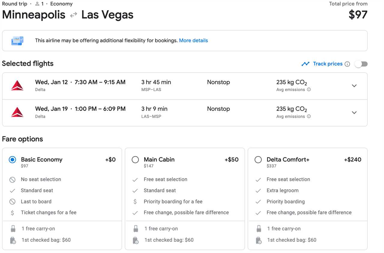 This deal alert is a safe bet: Fly to Vegas with sub-$100 round-trip fares