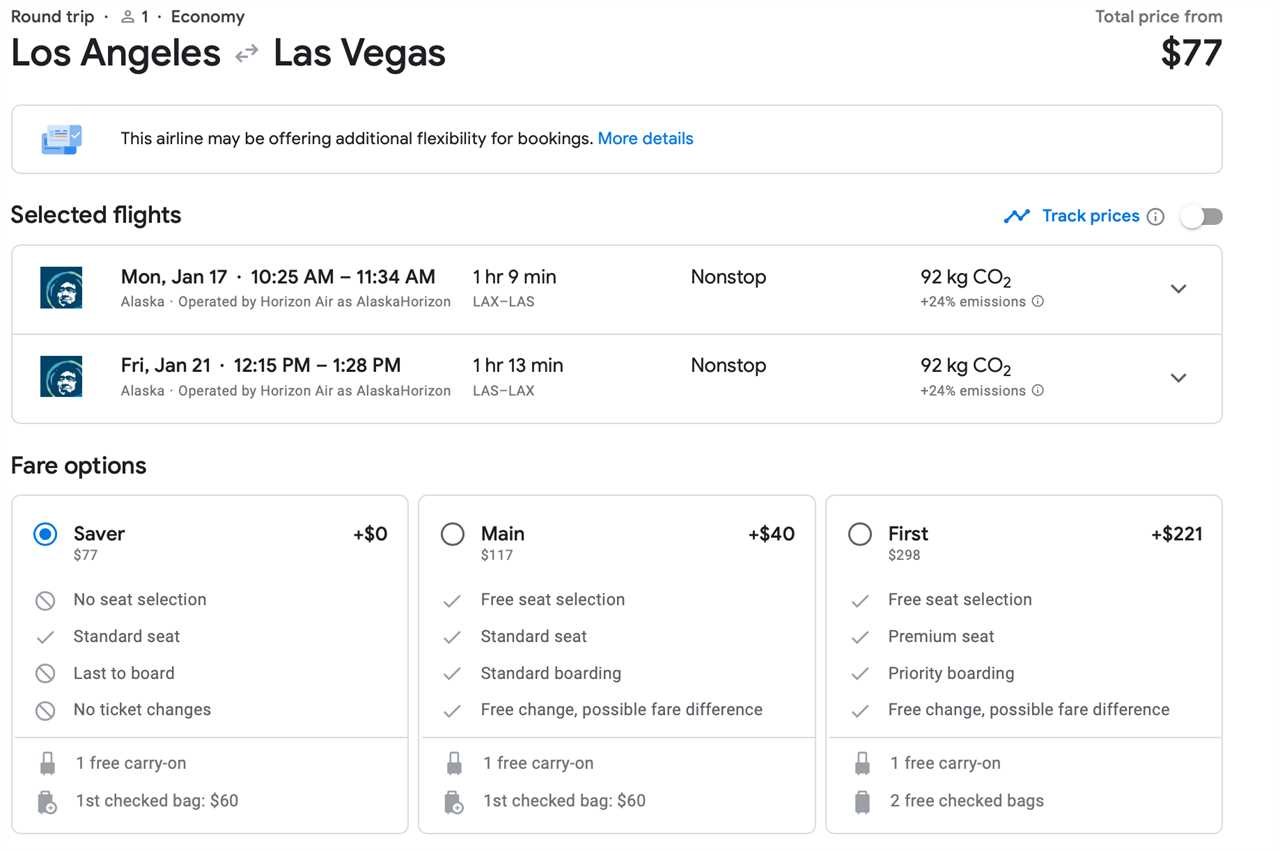 This deal alert is a safe bet: Fly to Vegas with sub-$100 round-trip fares