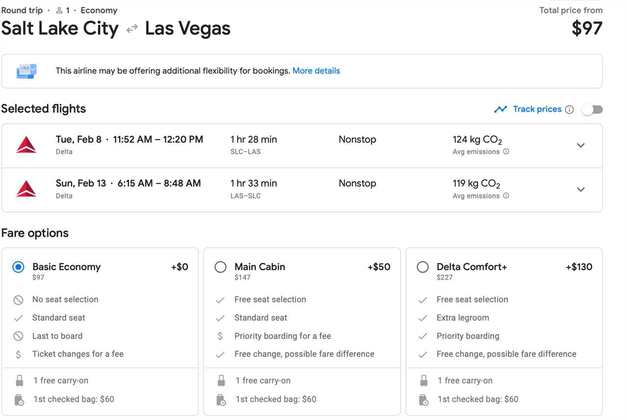 This deal alert is a safe bet: Fly to Vegas with sub-$100 round-trip fares