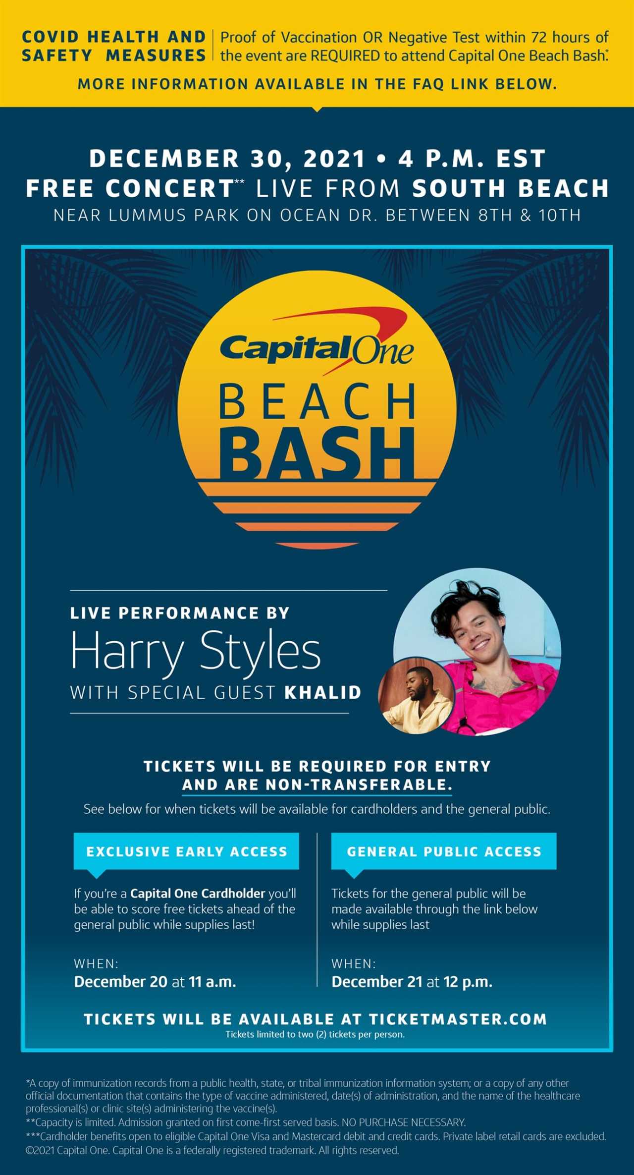 Free Harry Styles concert: How Capital One cardholders can get first dibs on tickets