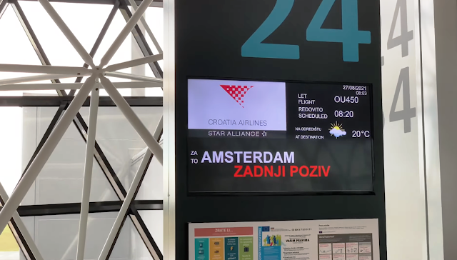 TRIP REPORT: Croatia Airlines, Zagreb - Amsterdam