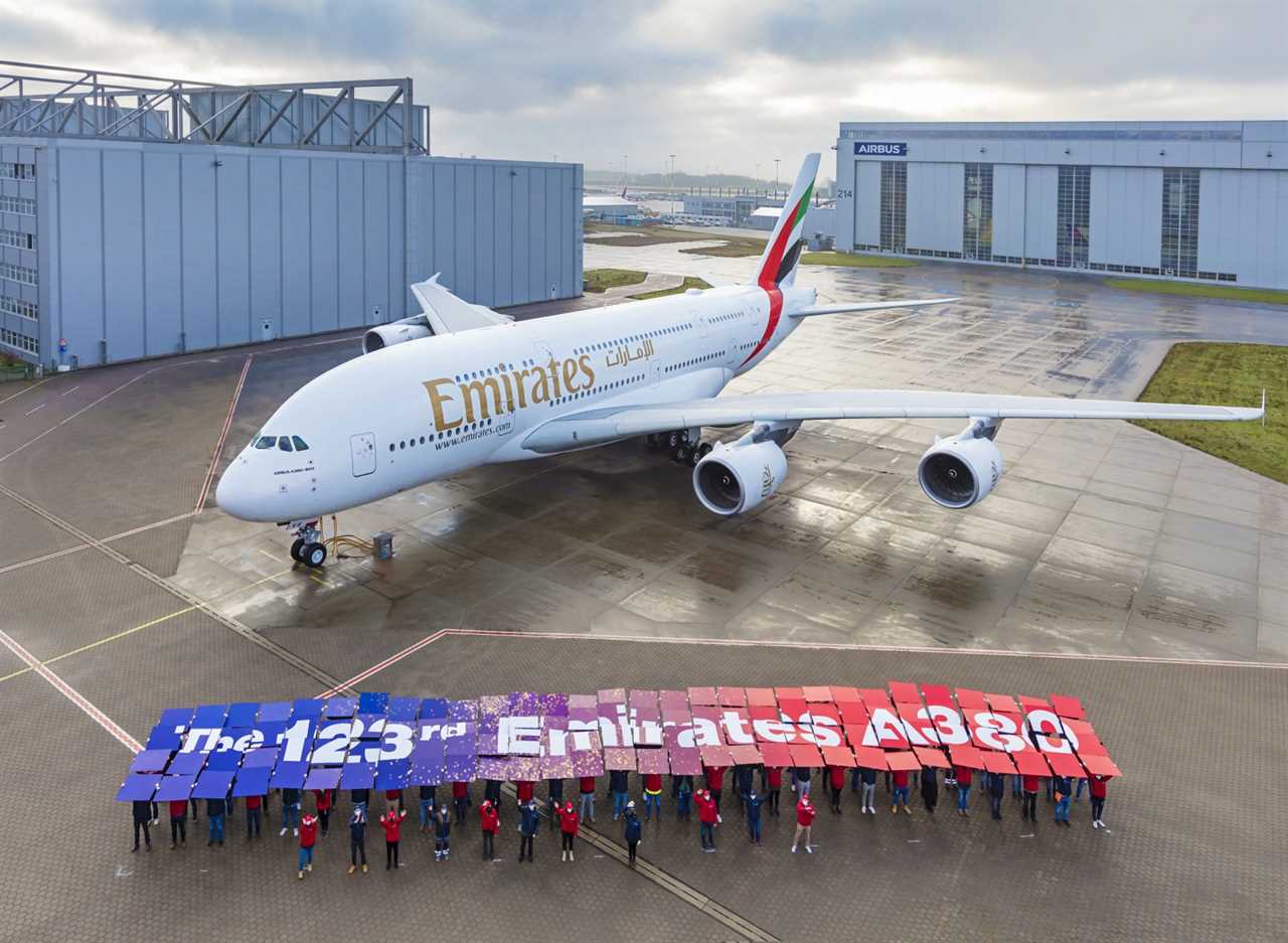 Emirates A380