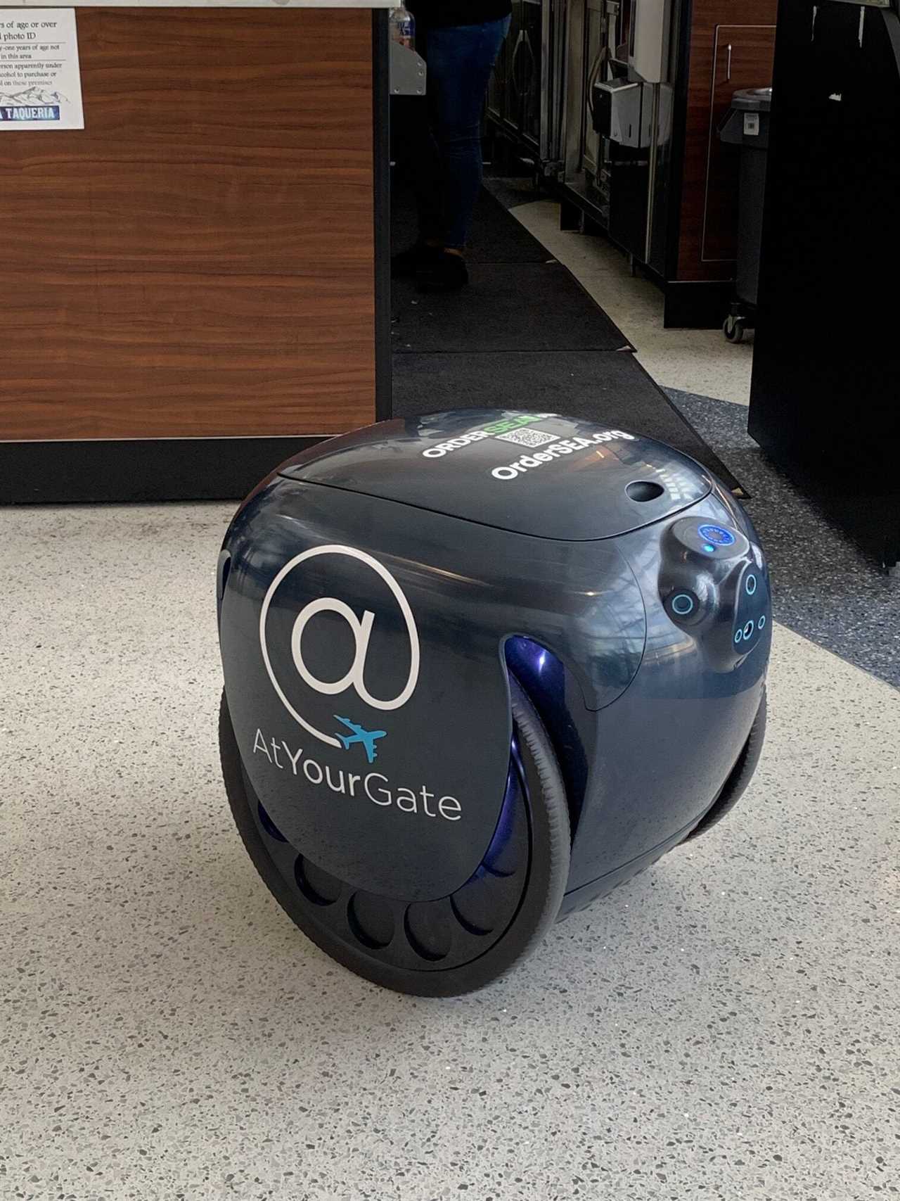 At Your Gate delivery robot