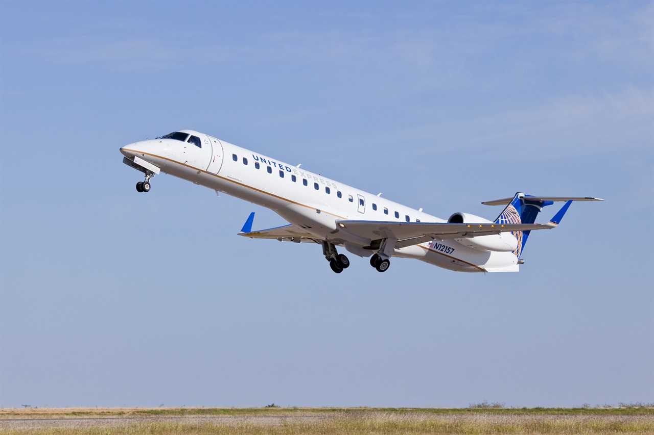 United Express Flight. Image Supplied By United Airlines.