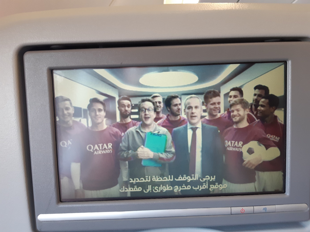 TRIP REPORT: Qatar Airways' 35-minute inter-European flight