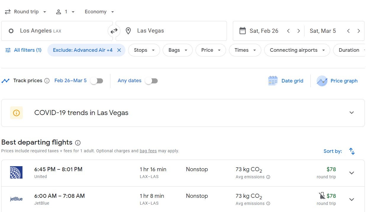  Deal alert: Viva Las Vegas for less than $80 round-trip