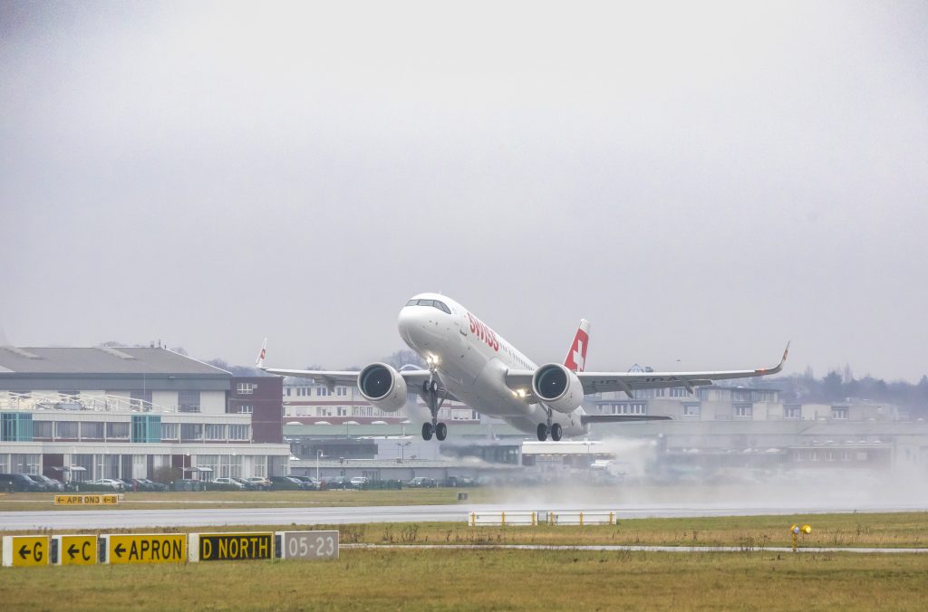 swiss a320 airspace interior