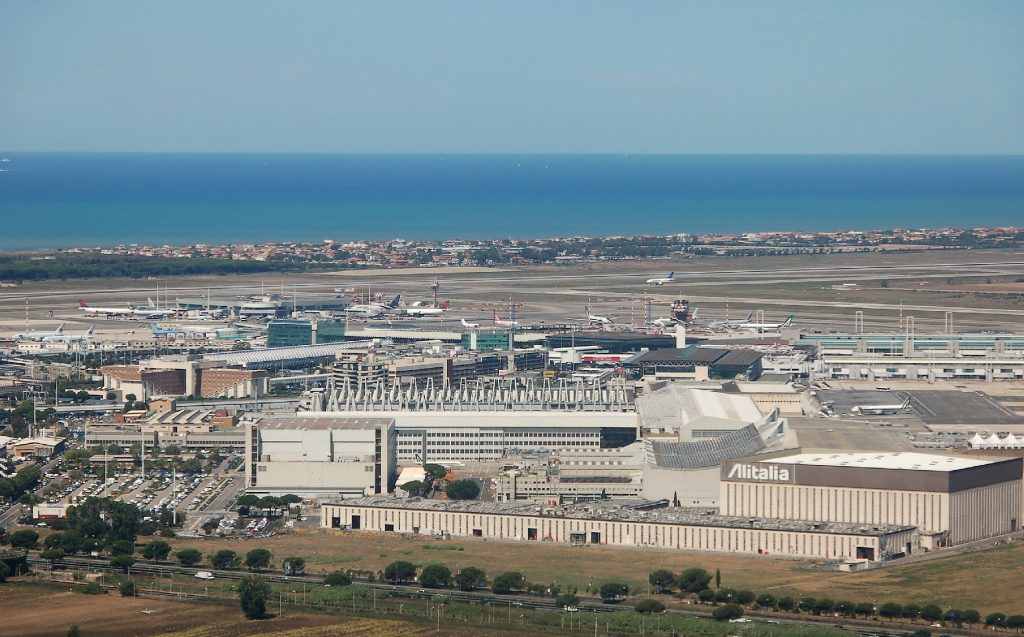 lufthansa Alitalia rome