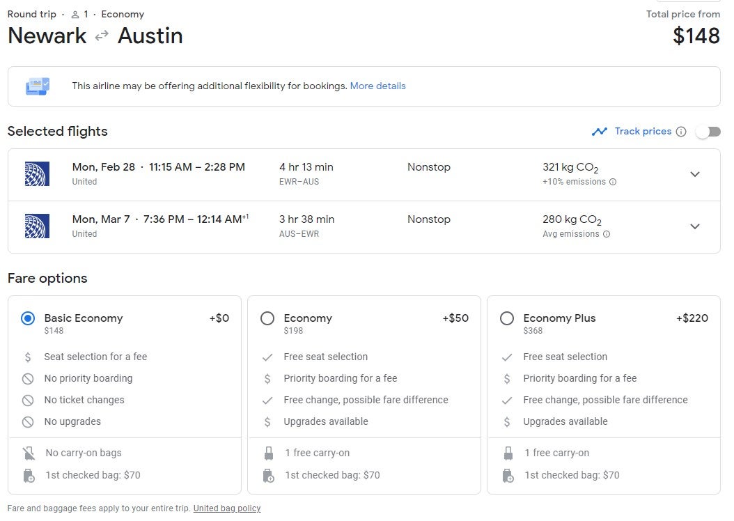 Deal alert: United flights to Austin, Texas, for as low as $98