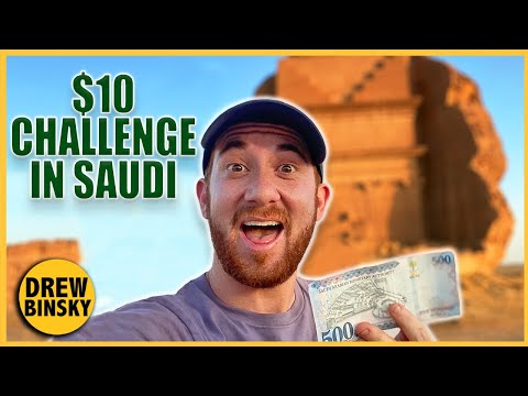 $10 Challenge in SAUDI ARABIA (my final country!)