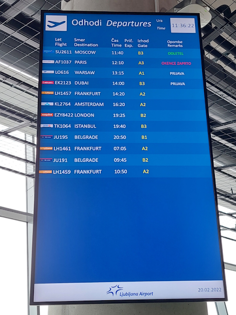 TRIP REPORT: LOT, Warsaw - Ljubljana - Warsaw