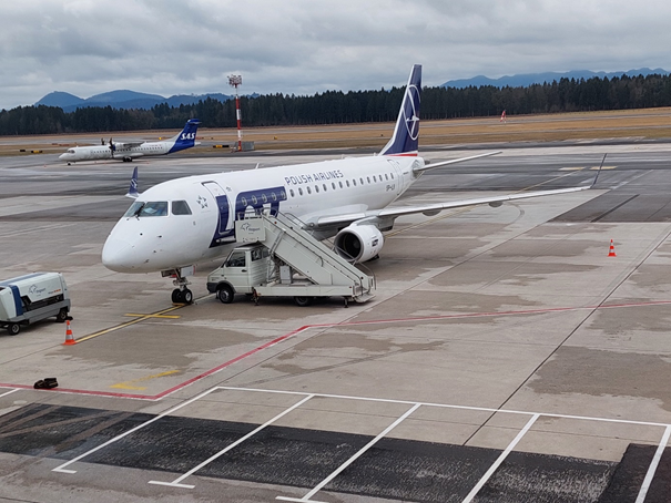 TRIP REPORT: LOT, Warsaw - Ljubljana - Warsaw