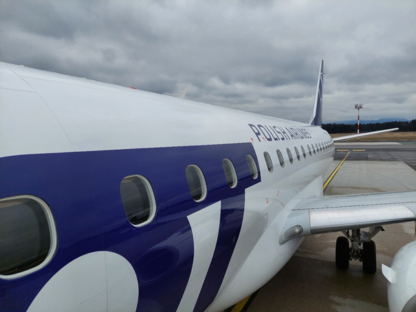 TRIP REPORT: LOT, Warsaw - Ljubljana - Warsaw