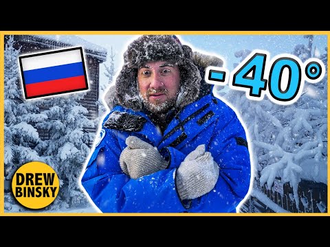 THE WORLD'S COLDEST CITY (-40 C) | Yakutsk, Russia