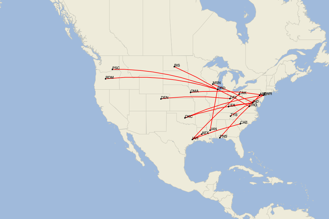 United Airlines cuts 17 domestic routes in latest network shake-up