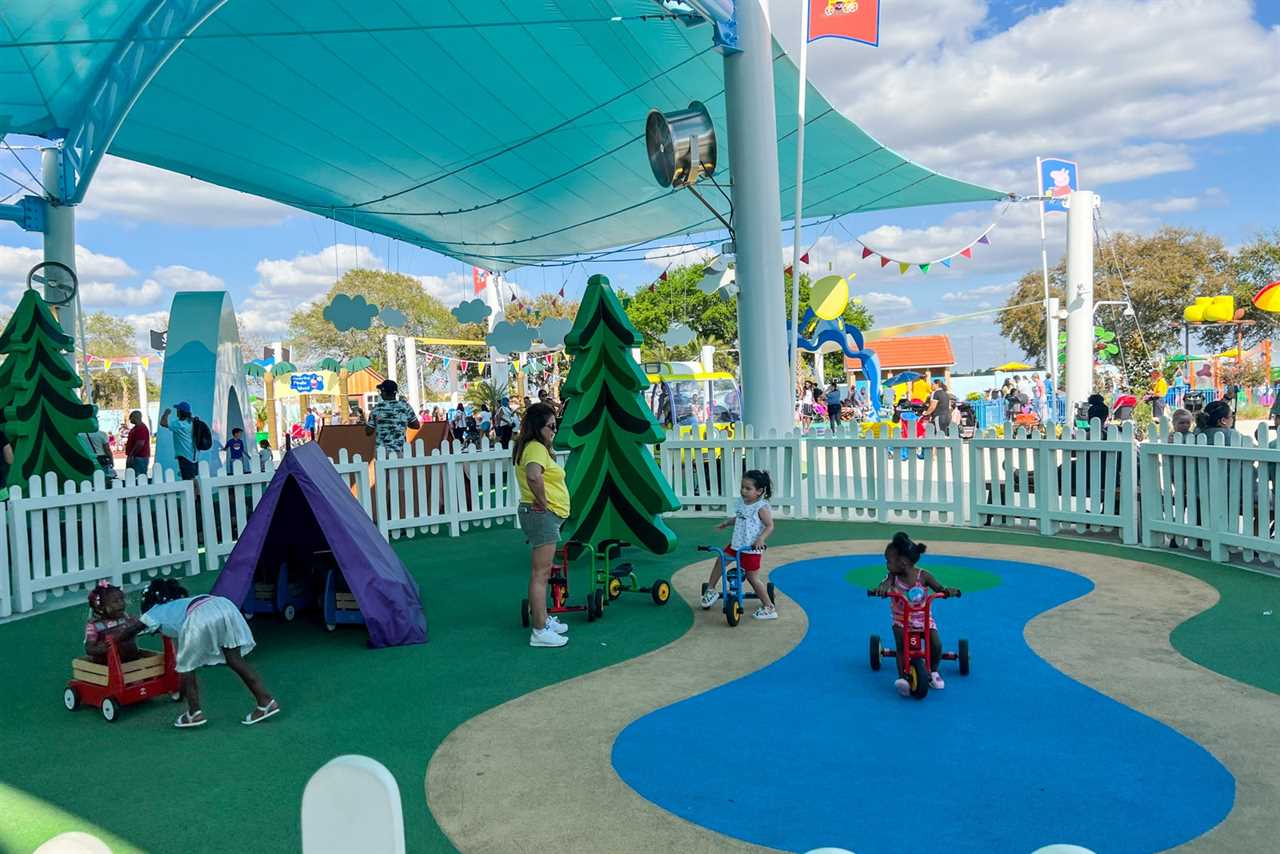 Play area at Peppa Pig Theme Park