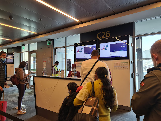 TRIP REPORT: Qatar Airways to Belgrade on A330