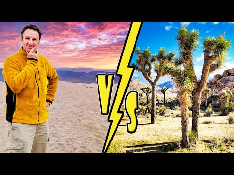 Death Valley vs Joshua Tree National Park