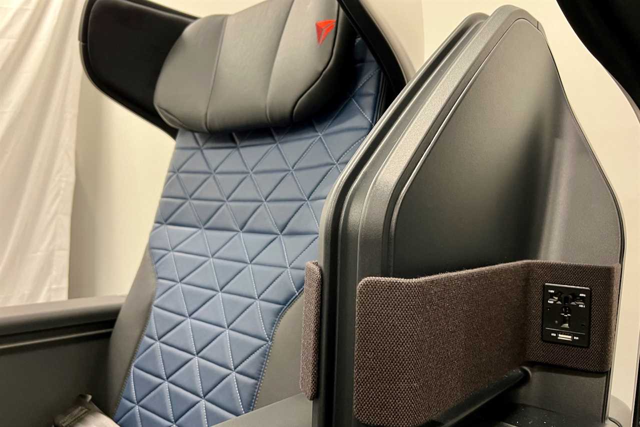 First look: Delta’s snazzy new first-class recliners that are raising the bar