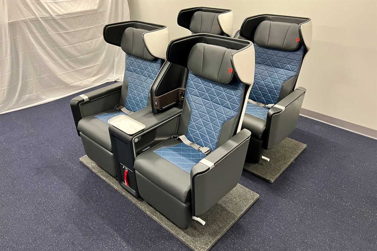 First look: Delta’s snazzy new first-class recliners that are raising the bar