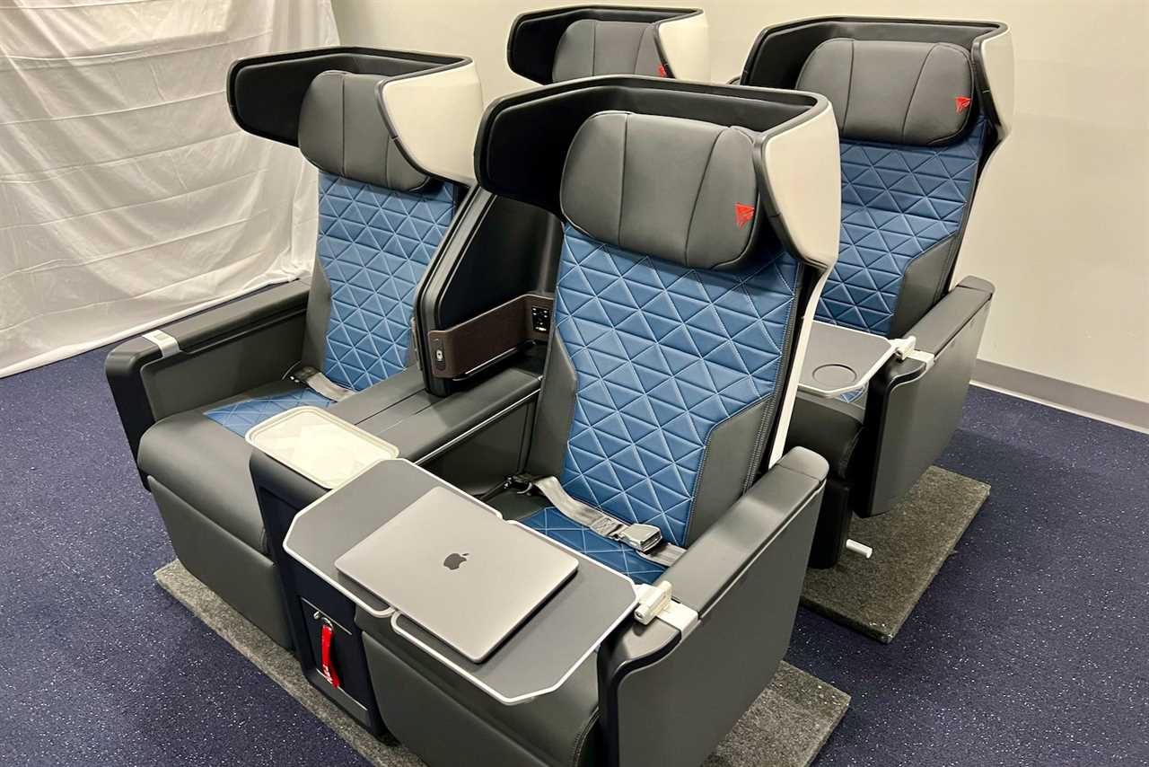 First look: Delta’s snazzy new first-class recliners that are raising the bar