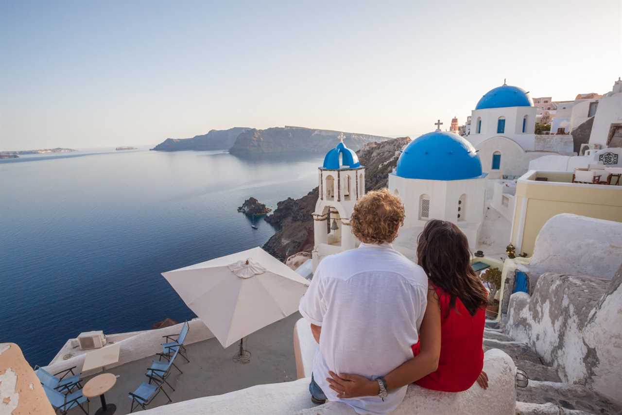 Couple in Greece