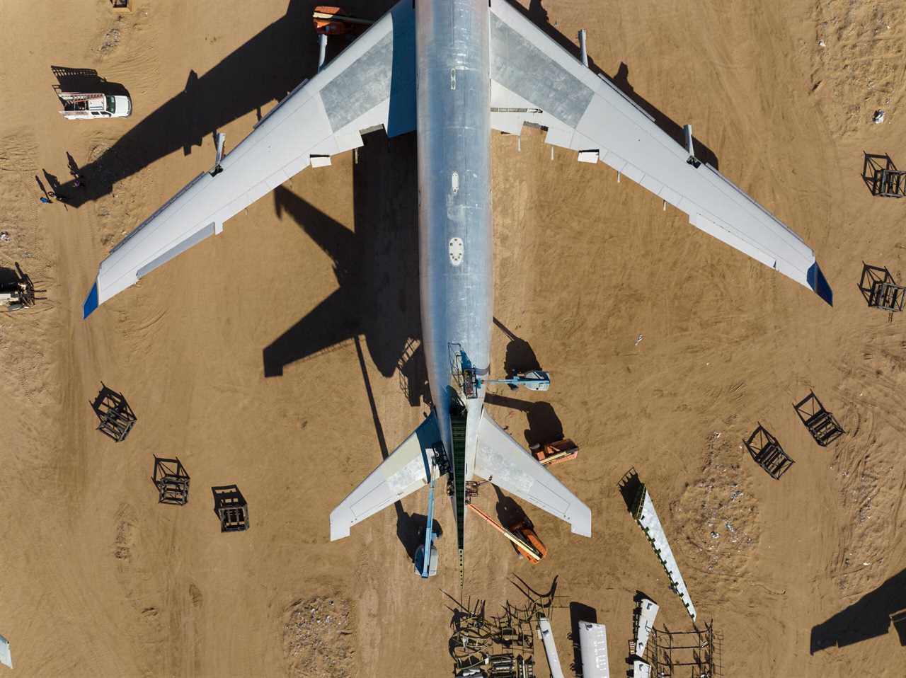 747 view from above