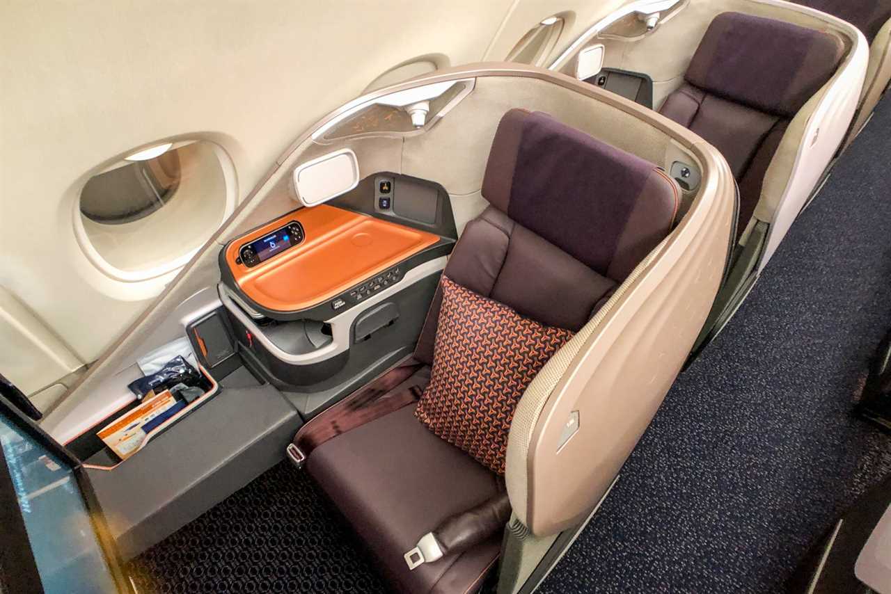 Which Singapore Airlines business class is better? A380 vs A350