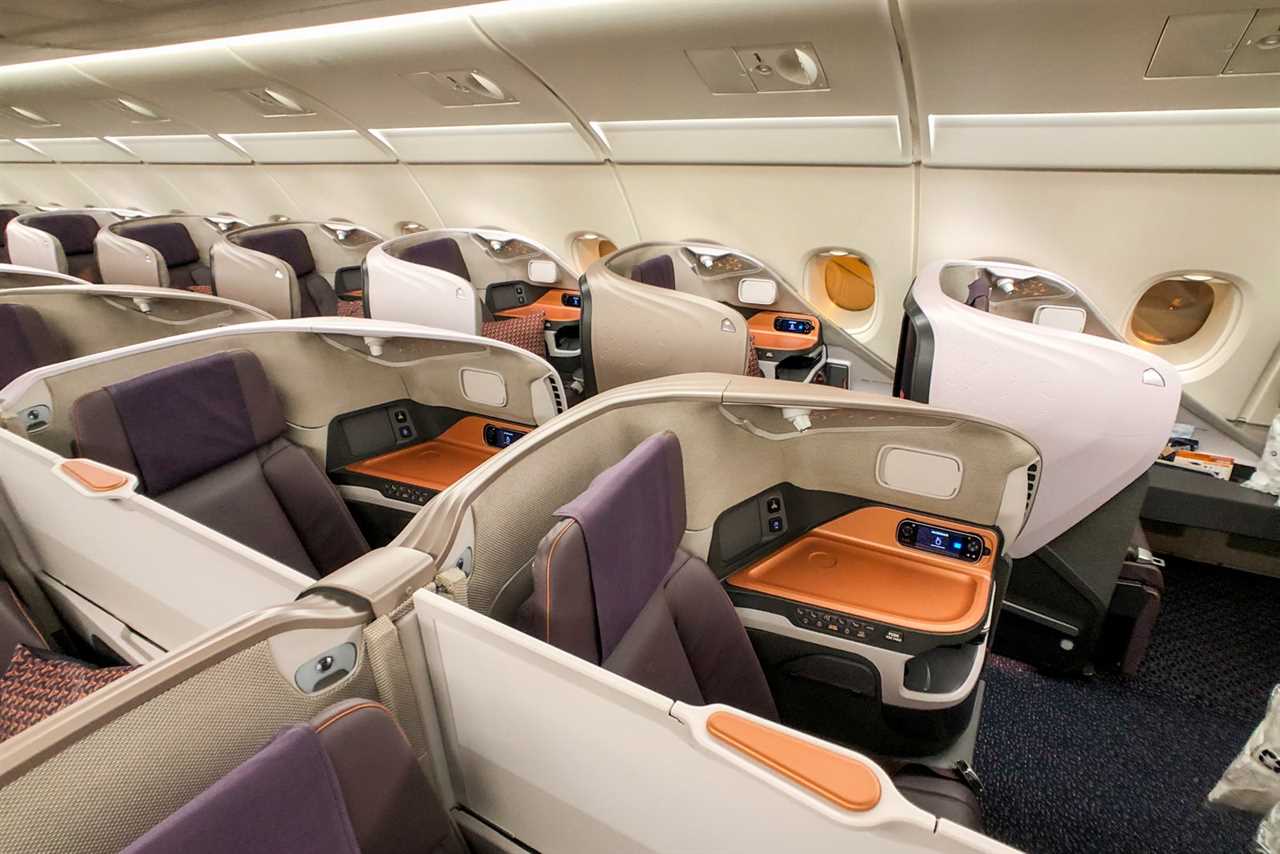 Which Singapore Airlines business class is better? A380 vs A350