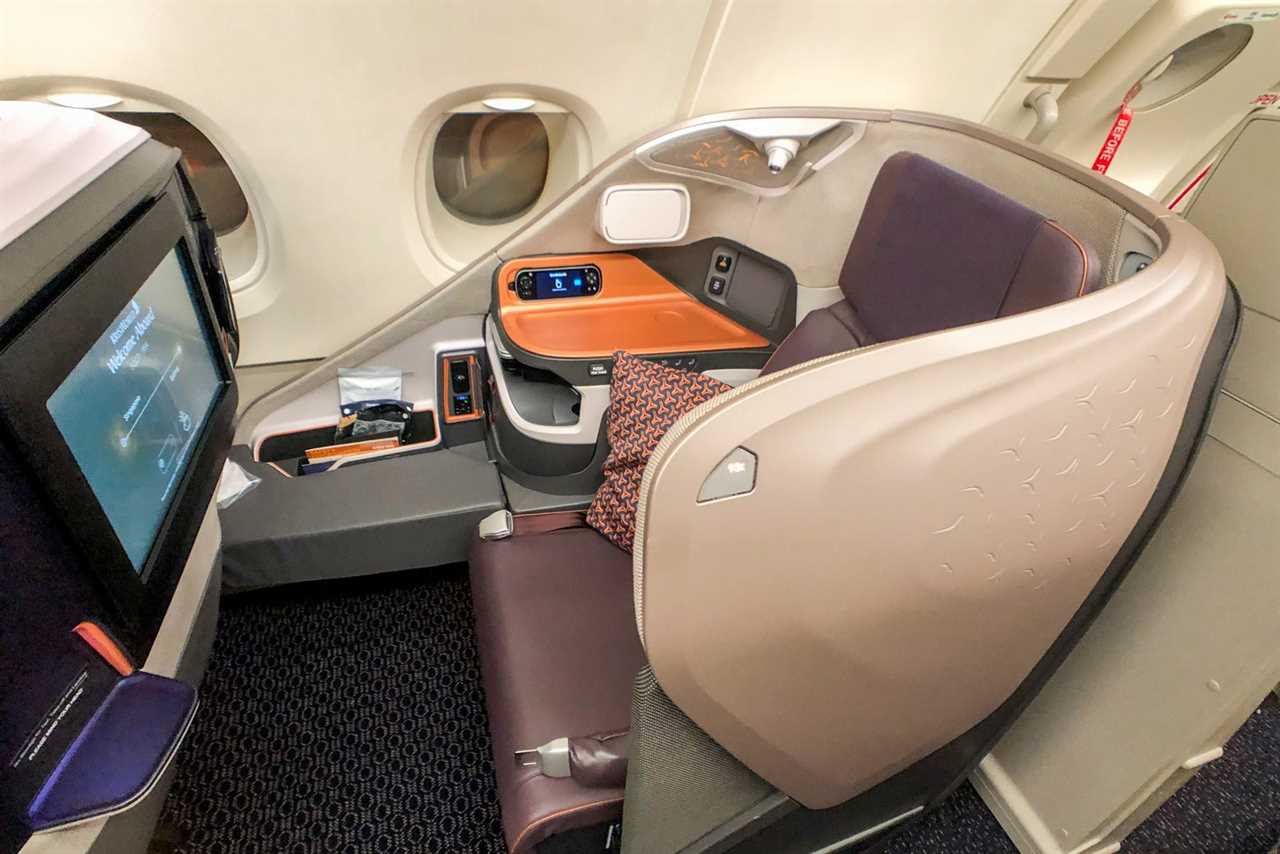 Which Singapore Airlines business class is better? A380 vs A350